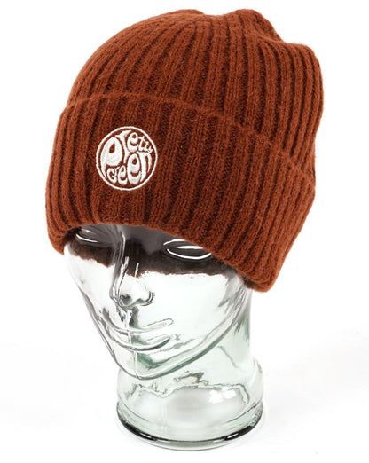 Pretty Green Wimpel Strickmütze Burnt Orange