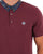 Pretty Green Marriot Paisley Collar Polo Purple