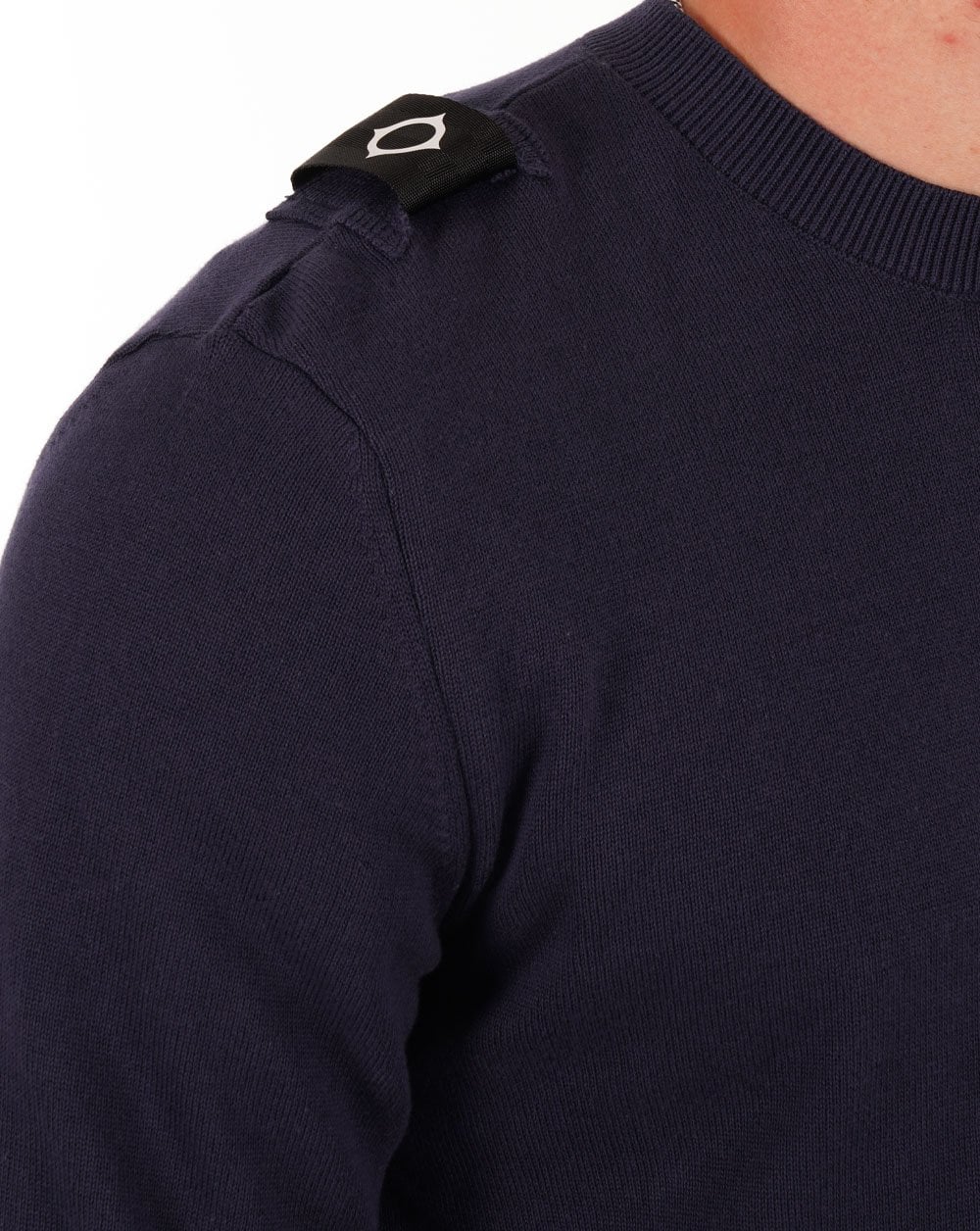 Ma.strum Rundhalspullover, Tintenblau