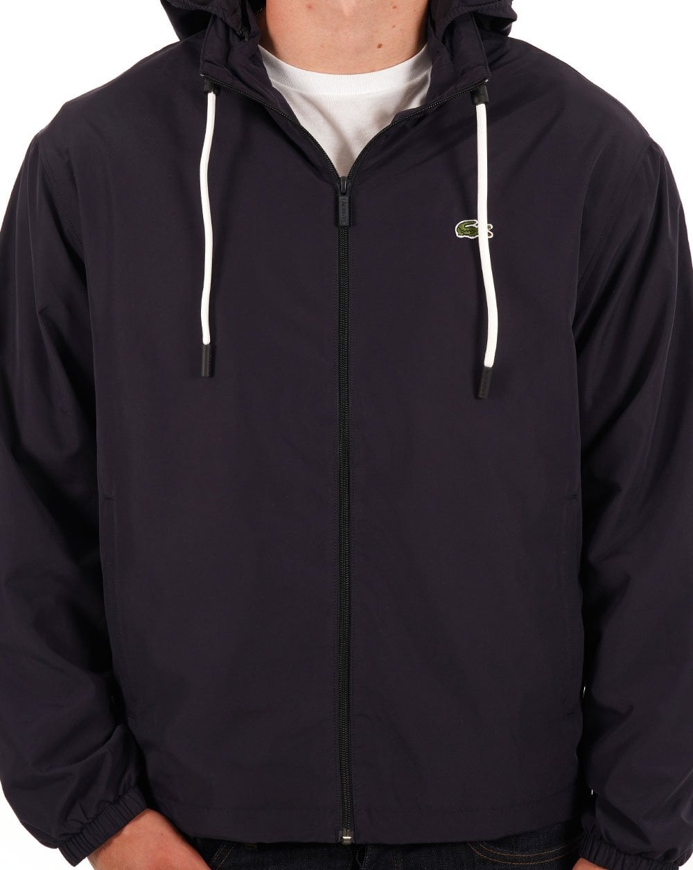 Lacoste Zip Blouson 00 Jacke Marineblau