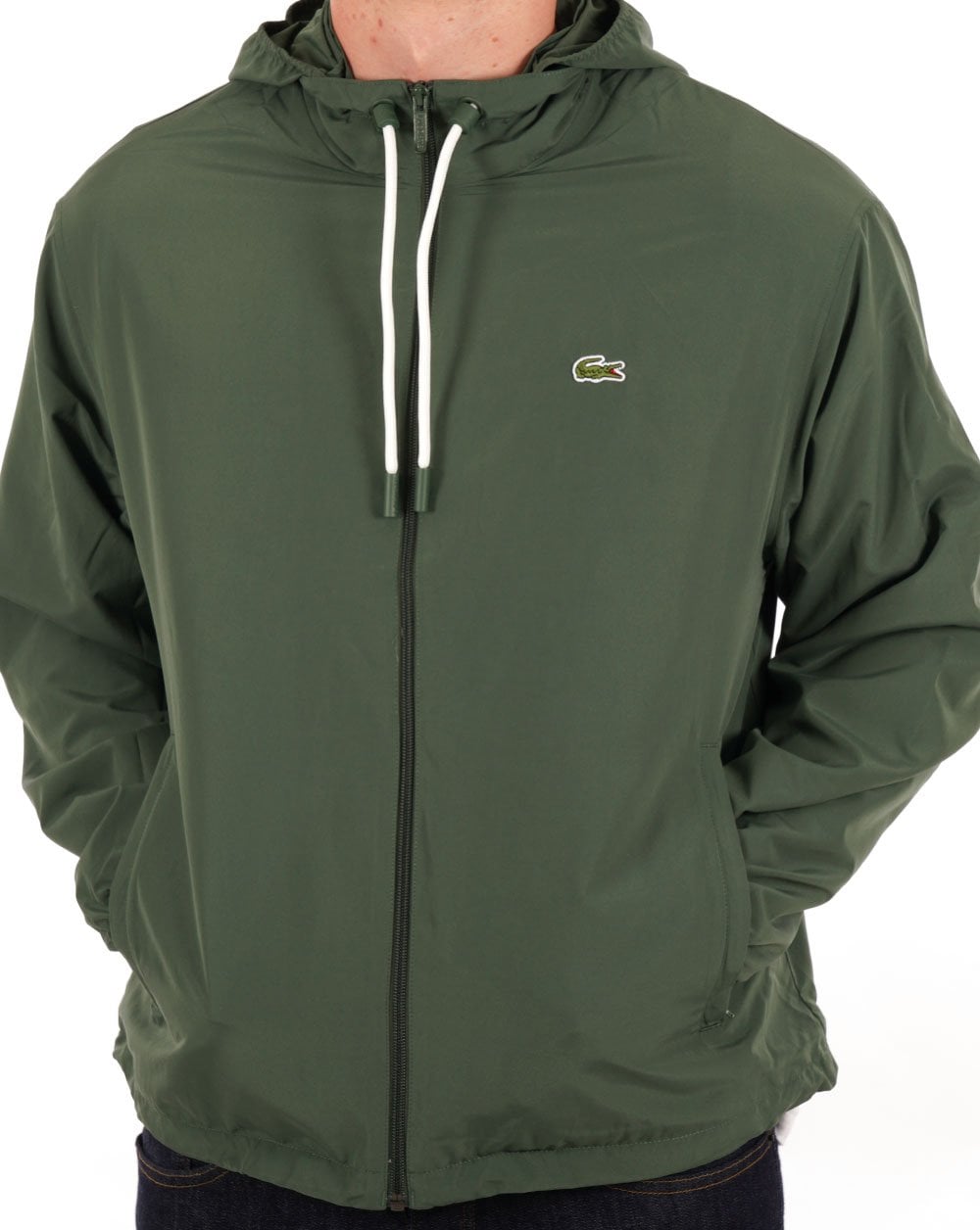 Lacoste Zip Blouson 00 Jacke Grün