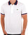 Lacoste Contrast Collar Polo Shirt White