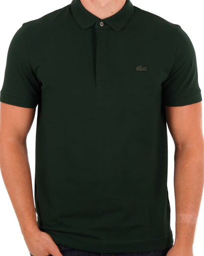 Lacoste Tonal Paris Poloshirt Dunkelgrün