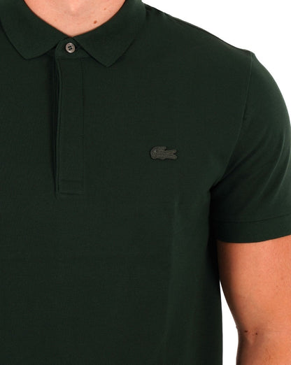 Lacoste Tonal Paris Poloshirt Dunkelgrün