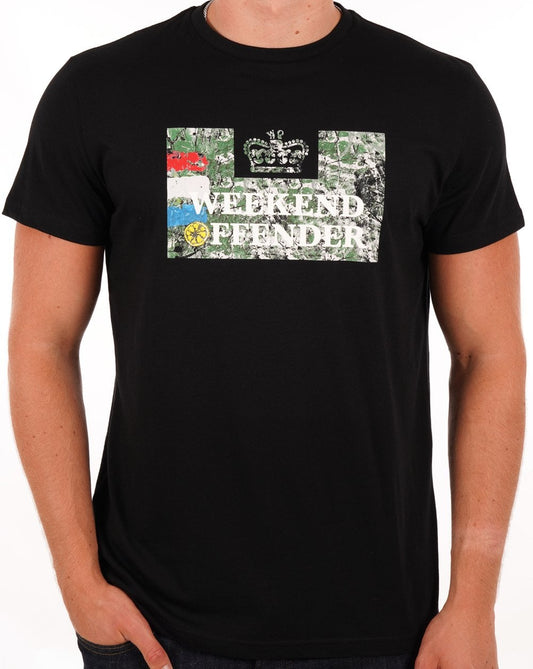 Weekend Offender Weekend Offender Bad Man T-Shirt Schwarz
