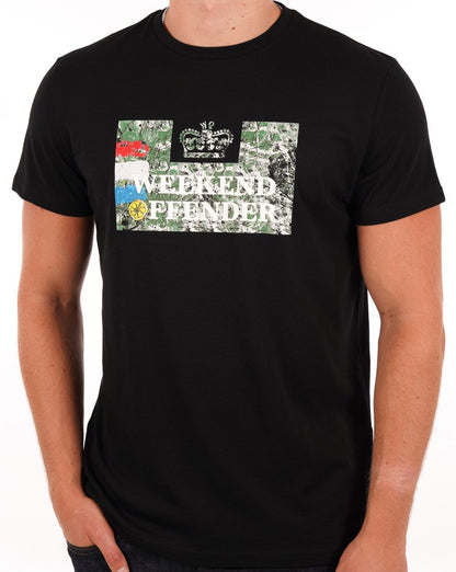 Weekend Offender Bad Man T-Shirt Schwarz