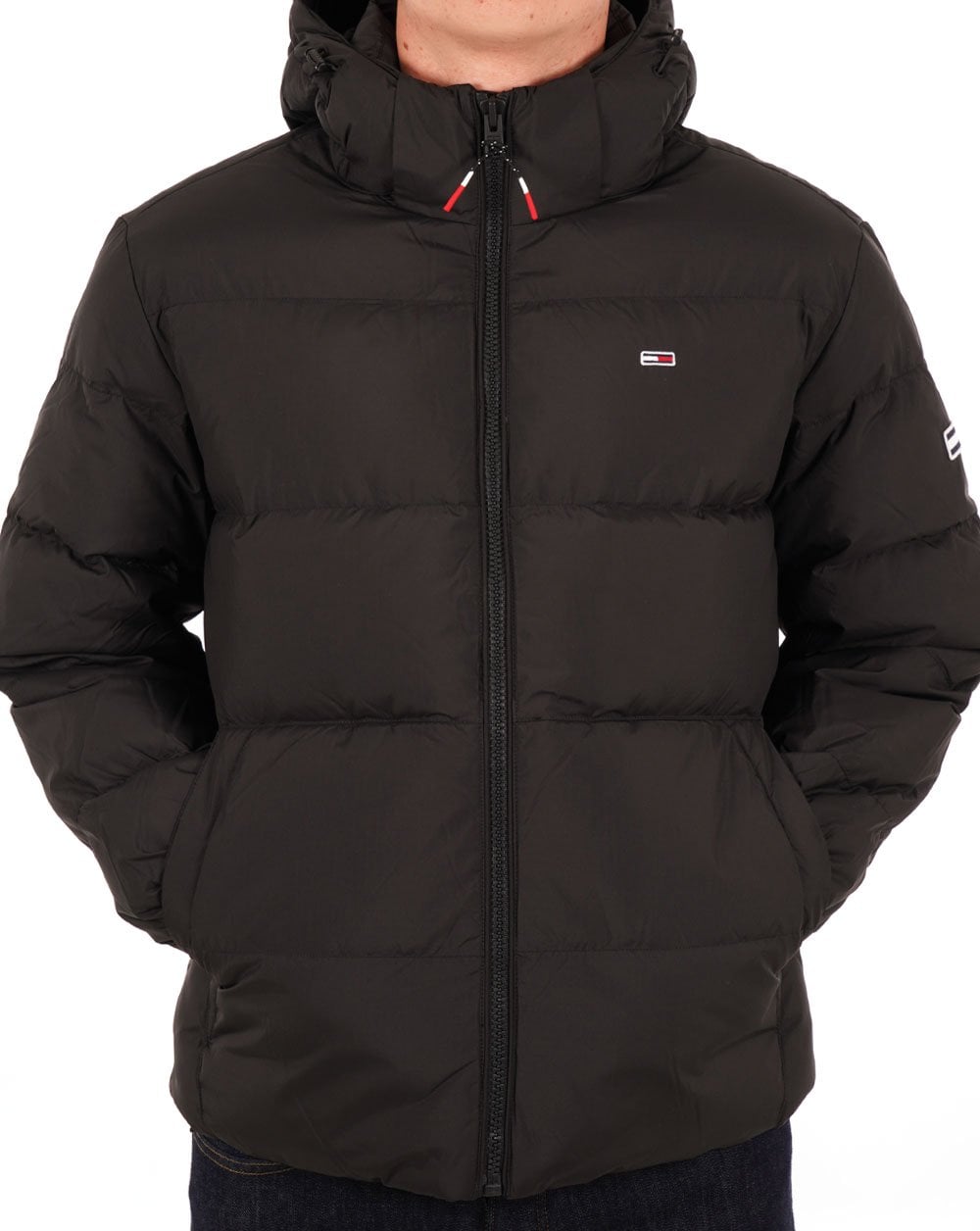 Tommy Jeans Essential Daunenjacke Schwarz