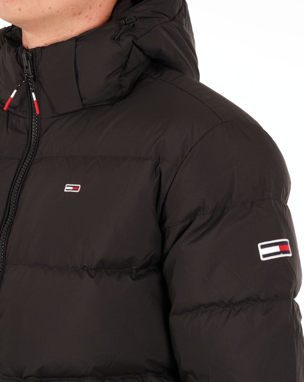 Tommy Jeans Essential Daunenjacke Schwarz