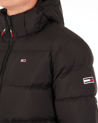 Tommy Jeans Essential Daunenjacke Schwarz