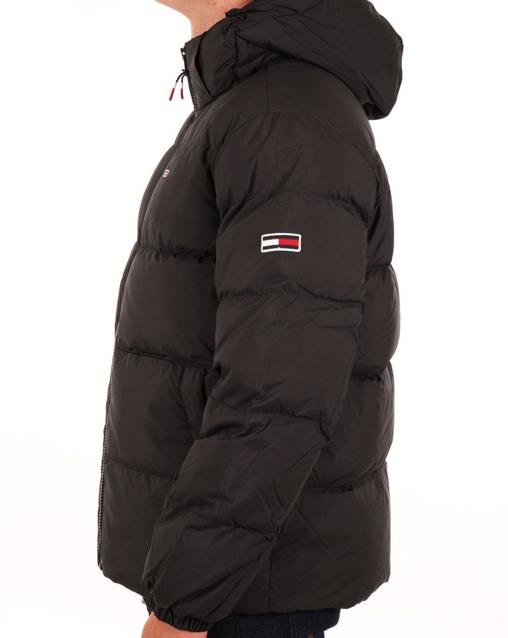 Tommy Jeans Essential Daunenjacke Schwarz