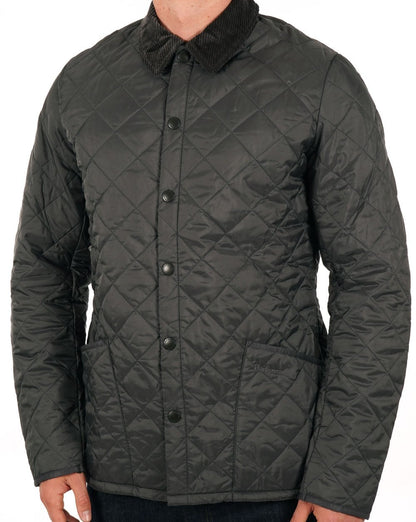 Barbour Heritage Classic Steppjacke Anthrazit