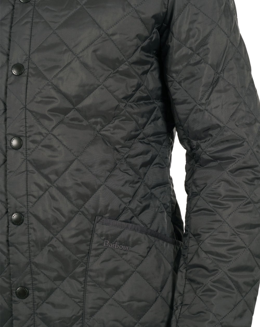 Barbour Heritage Classic Steppjacke Anthrazit