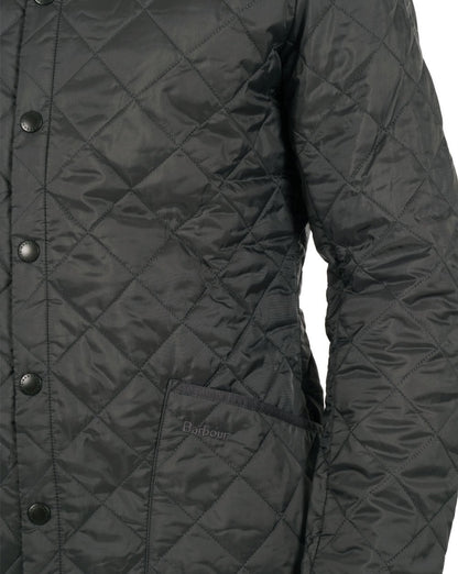Barbour Heritage Classic Steppjacke Anthrazit