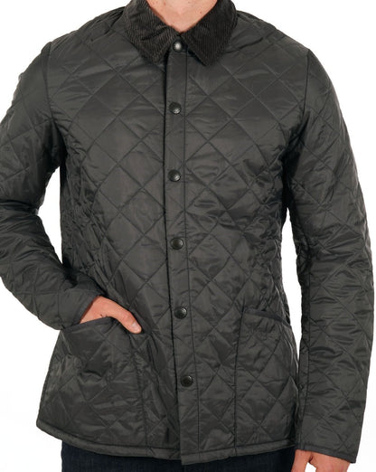 Barbour Heritage Classic Steppjacke Anthrazit