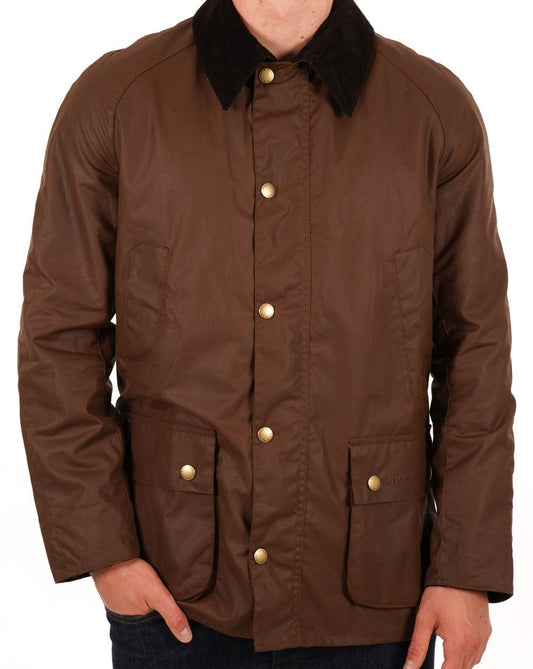 Barbour Barbour Ashby Wachsjacke Braun