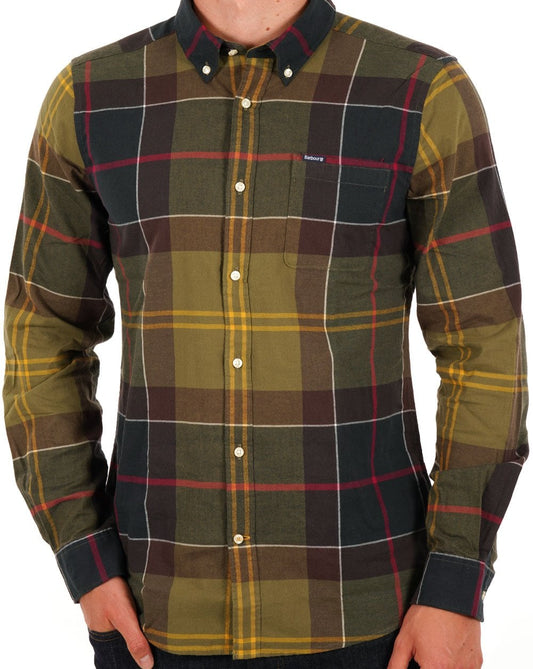 Barbour Glendale Tailored Shirt Klassischer Tartan