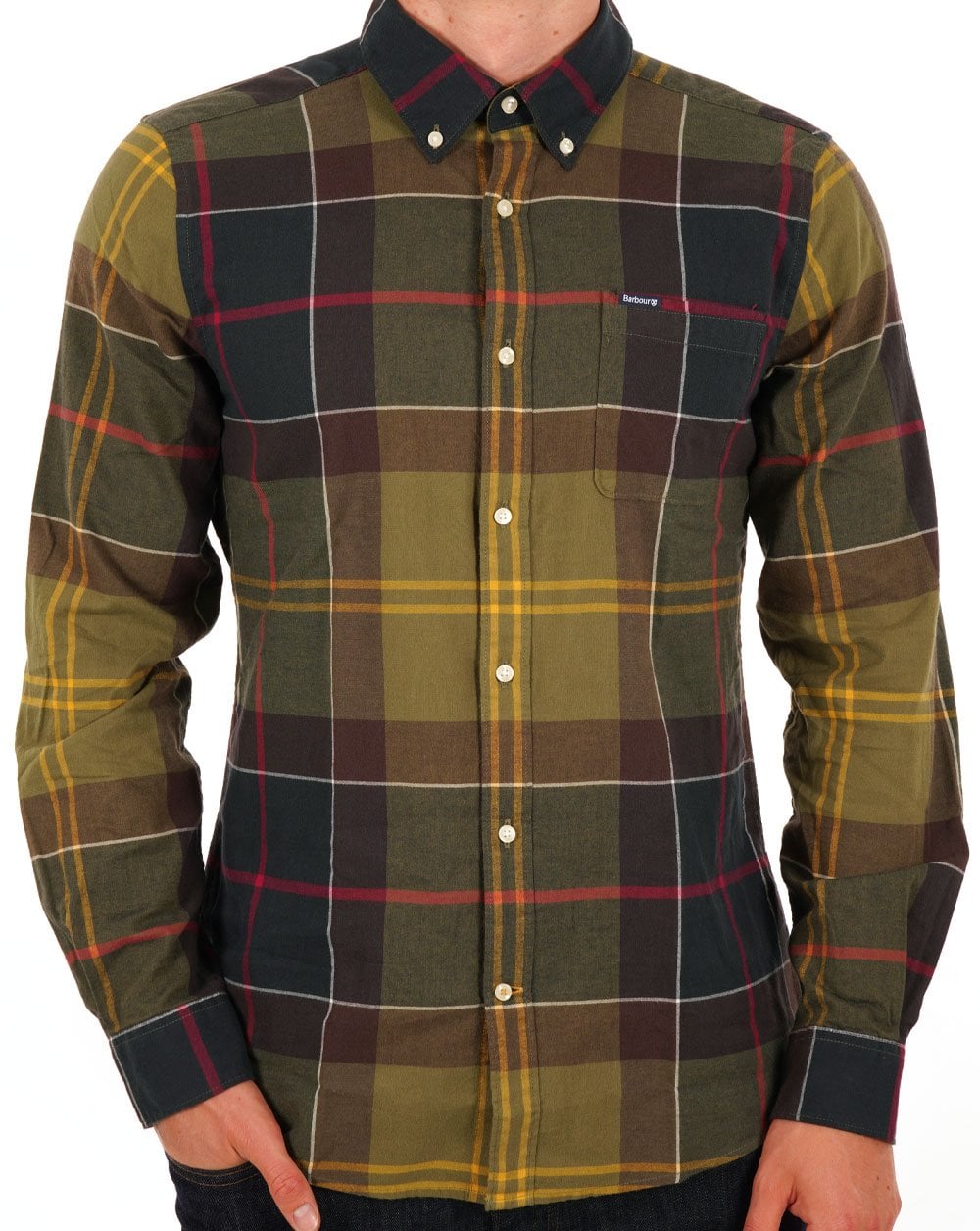 Barbour Glendale Tailored Shirt Klassischer Tartan