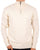 Barbour Lambswool Half Zip Whisper White