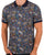 Pretty Green Marriot Paisley Polo Blue