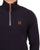 Trojan 1/4 Zip Sweatshirt Navy