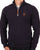 Trojan 1/4 Zip Sweatshirt Navy