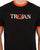 Trojan Helmet Logo T-shirt Black
