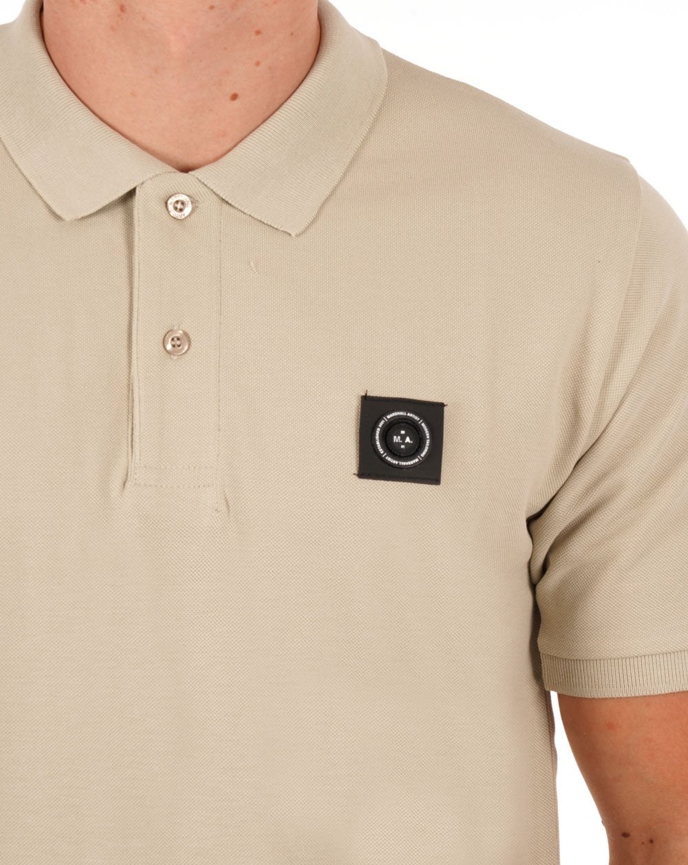 Marshall Artist Siren Poloshirt Stone