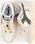 Diadora Magic Basket Suede Trainer White/Dark Green