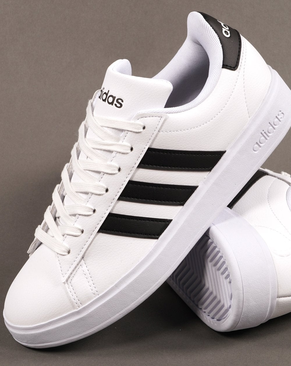 Adidas Grand Court 2.0 Turnschuhe Weiß/Schwarz
