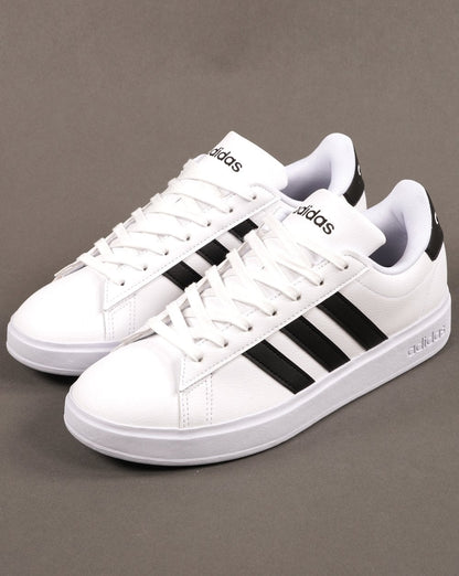 Adidas Grand Court 2.0 Turnschuhe Weiß/Schwarz