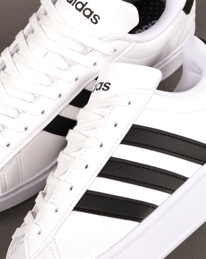 Adidas Grand Court 2.0 Turnschuhe Weiß/Schwarz