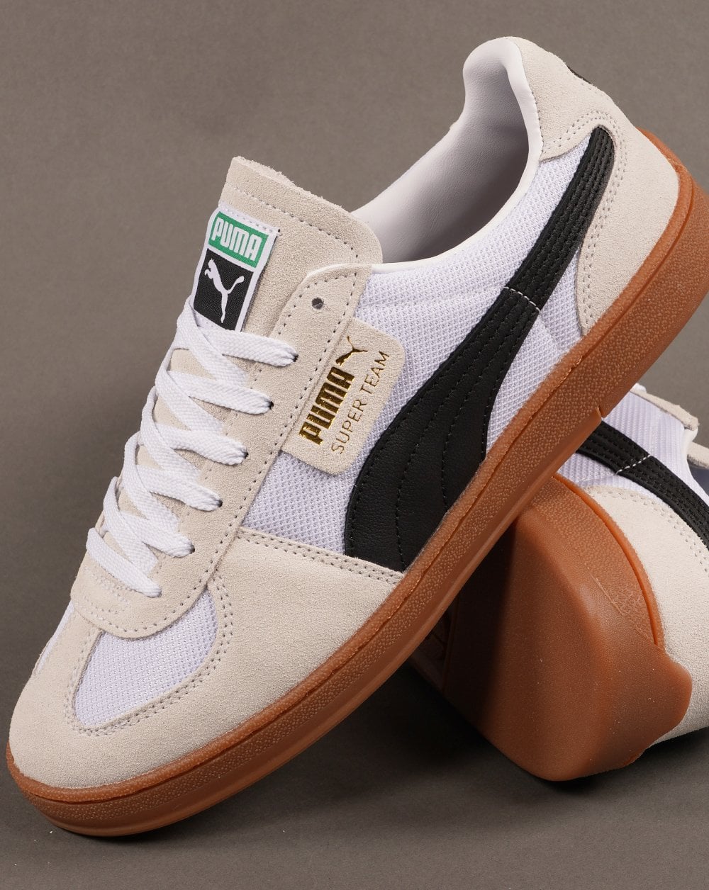 Puma Super Team OG Trainer Weiß/Stein