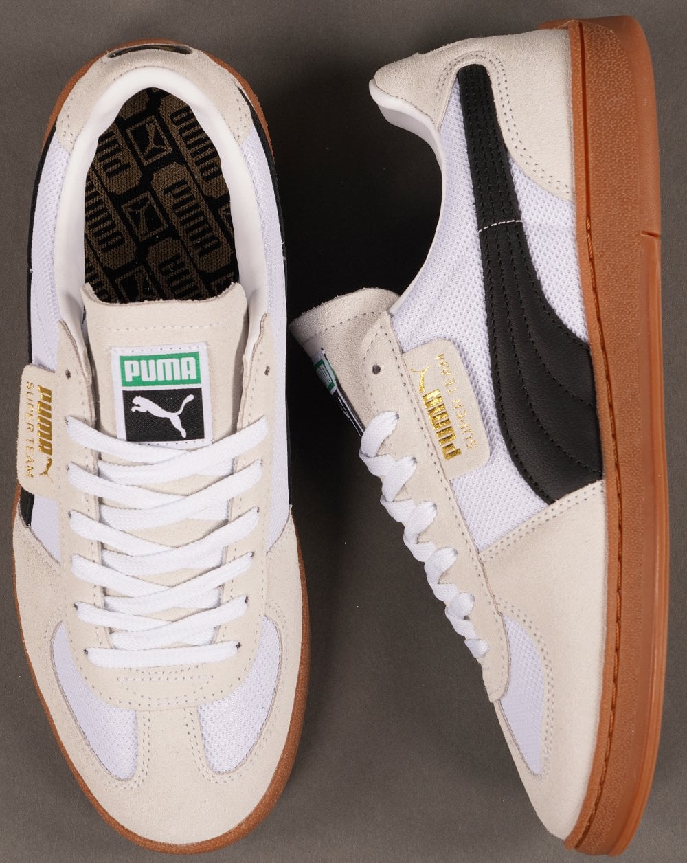 Puma Super Team OG Trainer Weiß/Stein