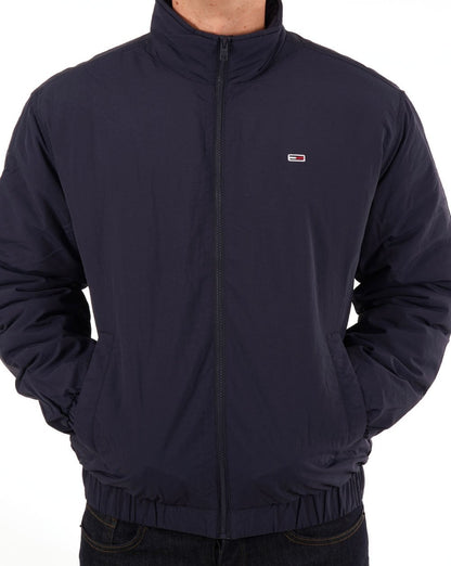 Tommy Jeans – Essential – Wattierte Jacke in Marineblau