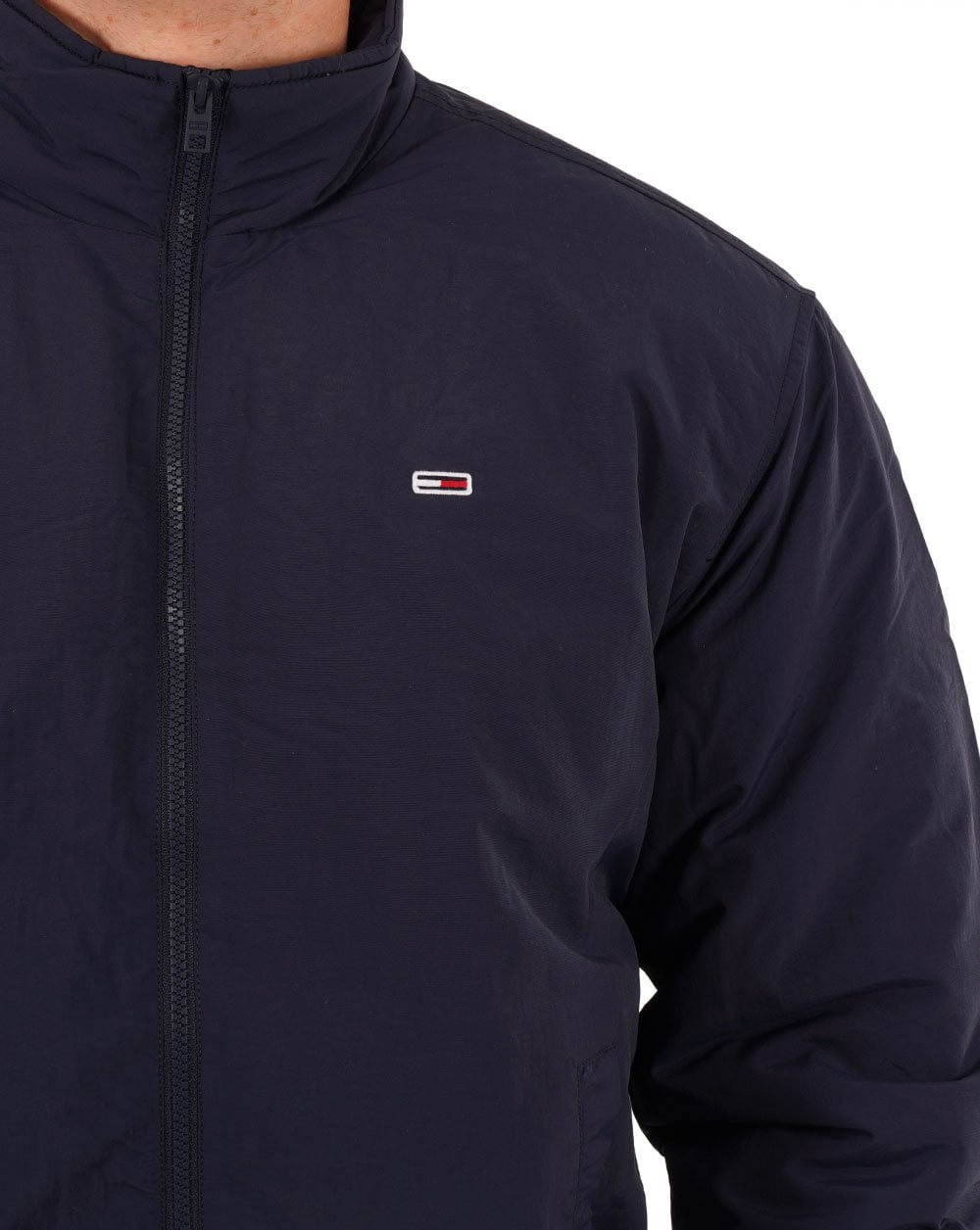 Tommy Jeans – Essential – Wattierte Jacke in Marineblau