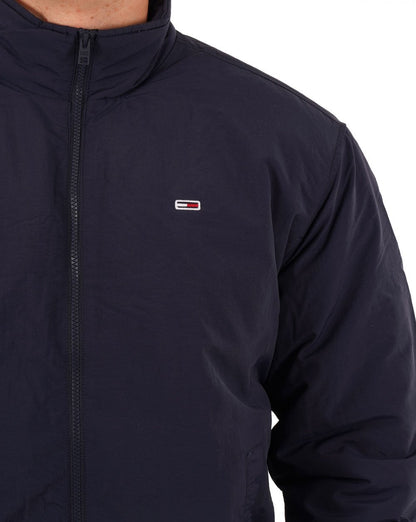 Tommy Jeans – Essential – Wattierte Jacke in Marineblau