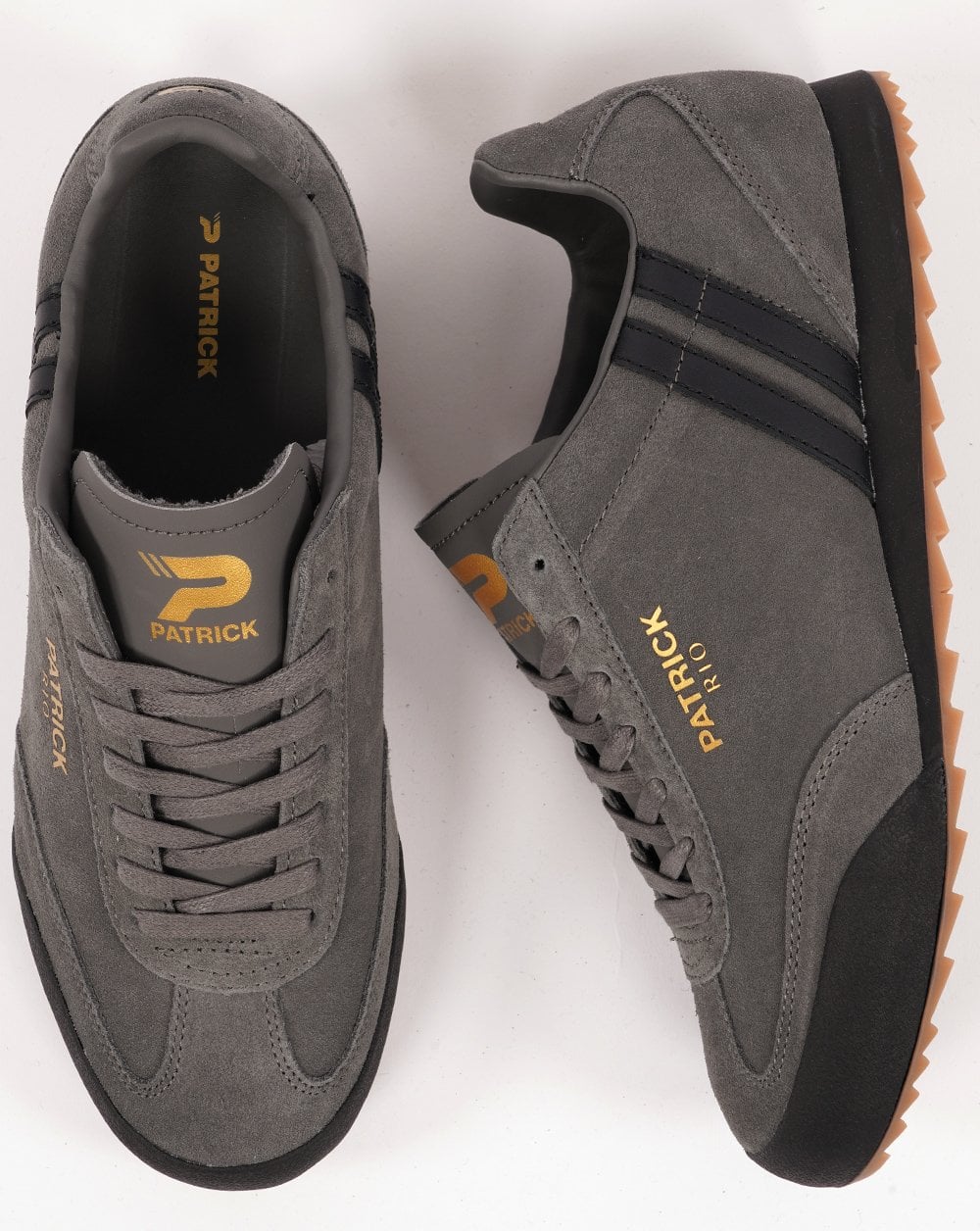 Patrick Rio Sneakers Anthrazit / Schwarz