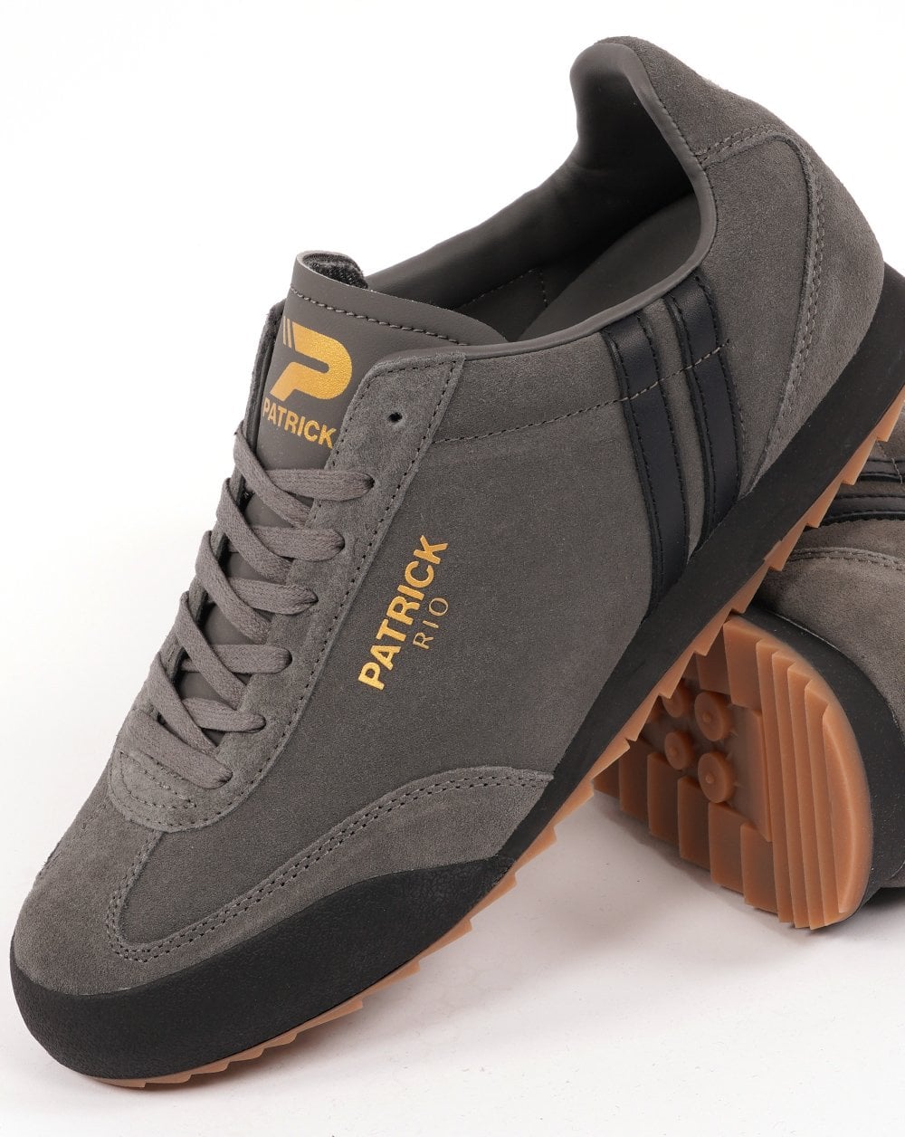 Patrick Rio Sneakers Anthrazit / Schwarz