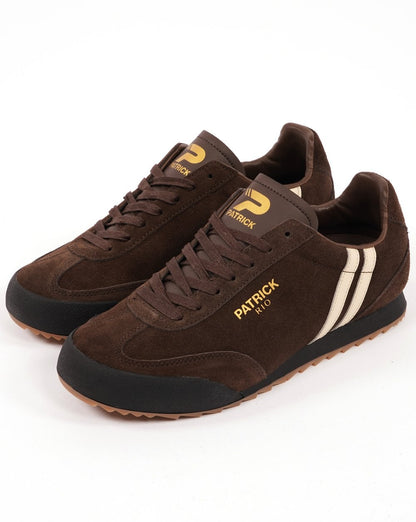 Patrick Rio Sneakers Braun-Creme