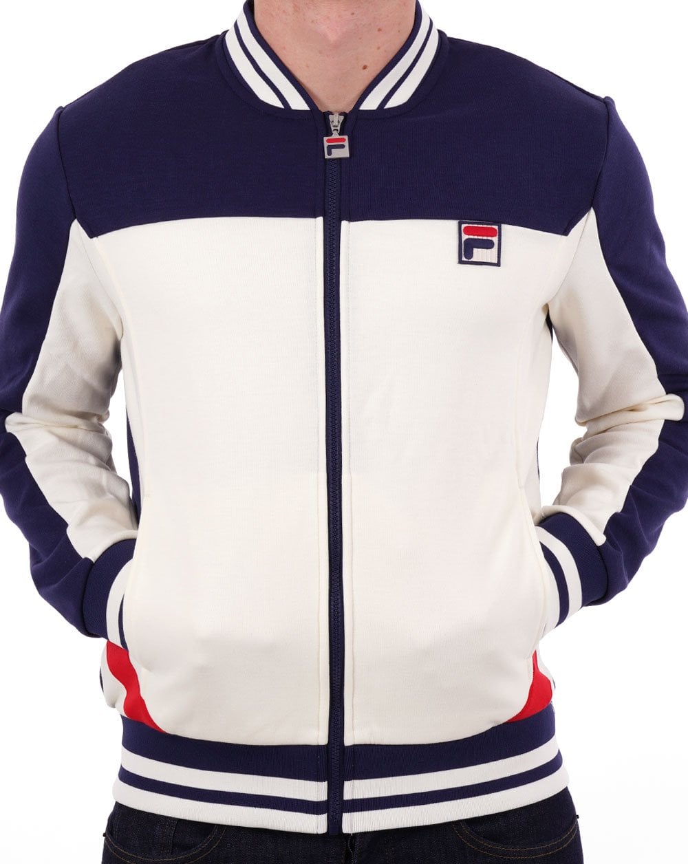 Fila Vintage Tiebreak Trainingsjacke Gardenia