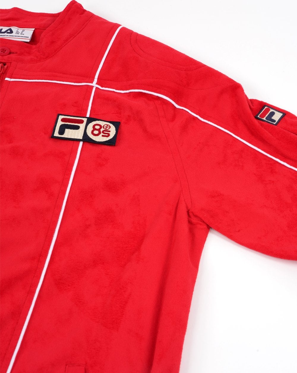 Fila Vintage Terrinda Mk3 Pro Badged Track Top Red/white
