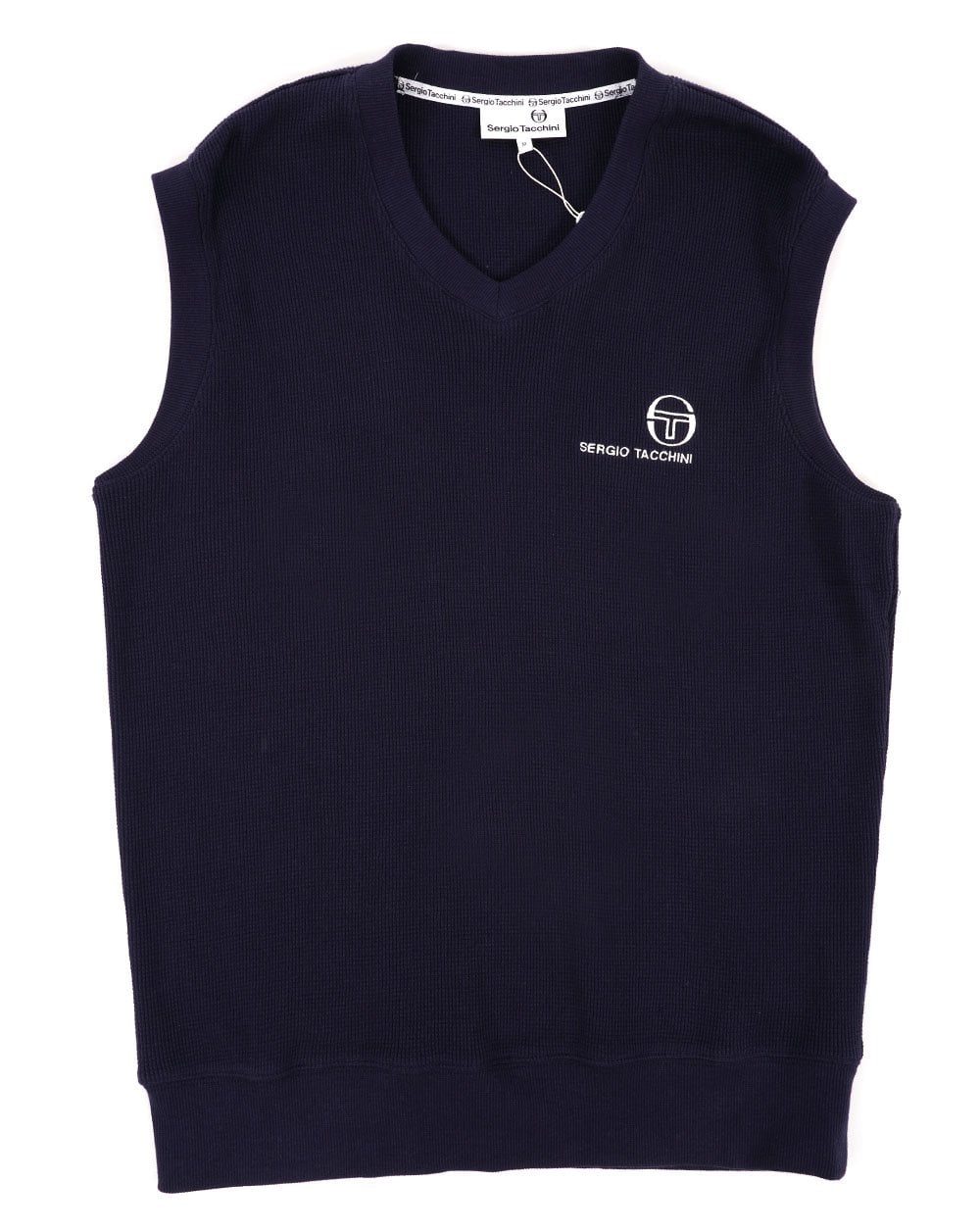 Sergio Tacchini Waffel Tank Top Navy