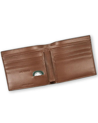 Pretty Green Marriot Paisley Bi-fold Geldbörse Blau
