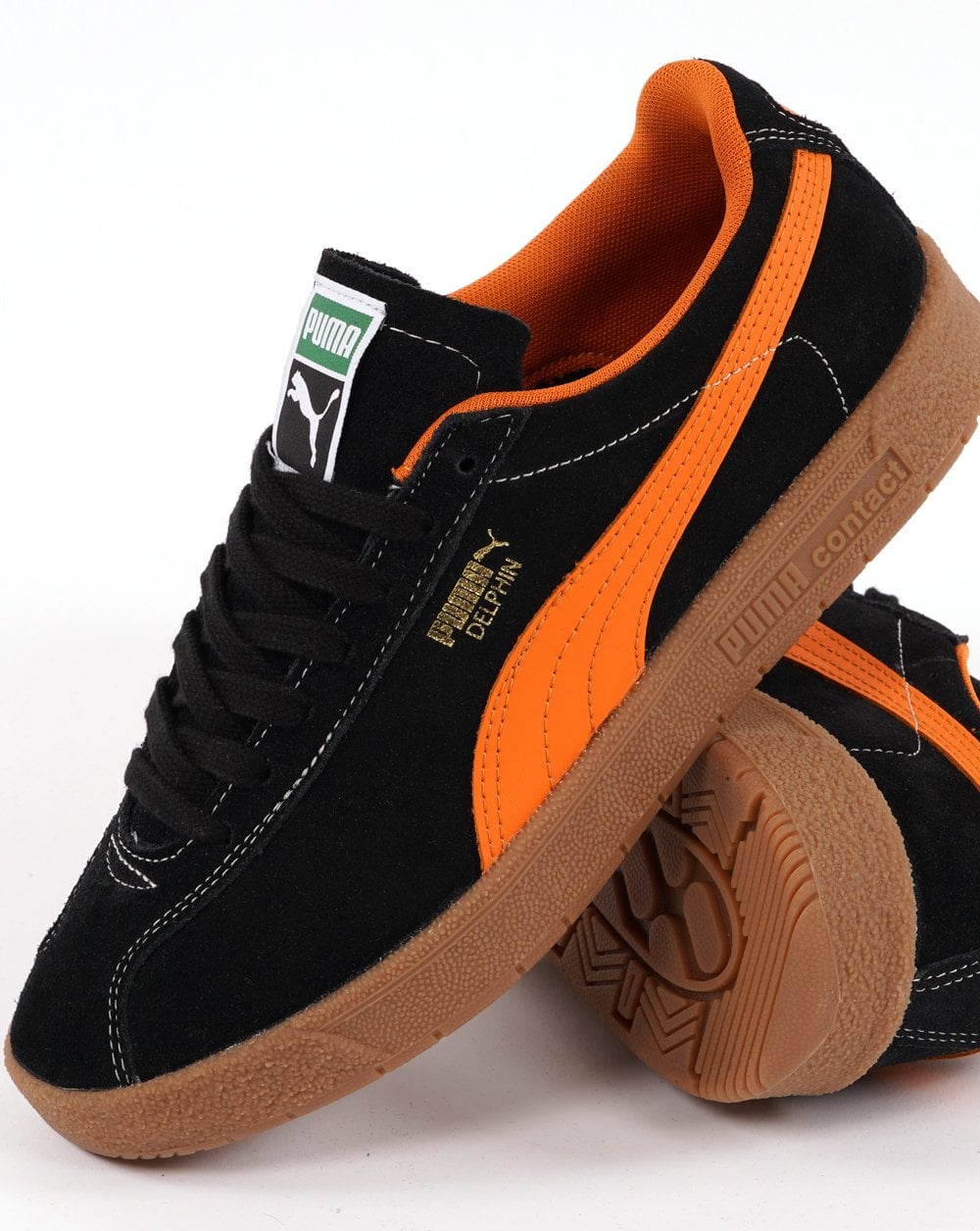 Puma Delphin Trainer Schwarz/Orange