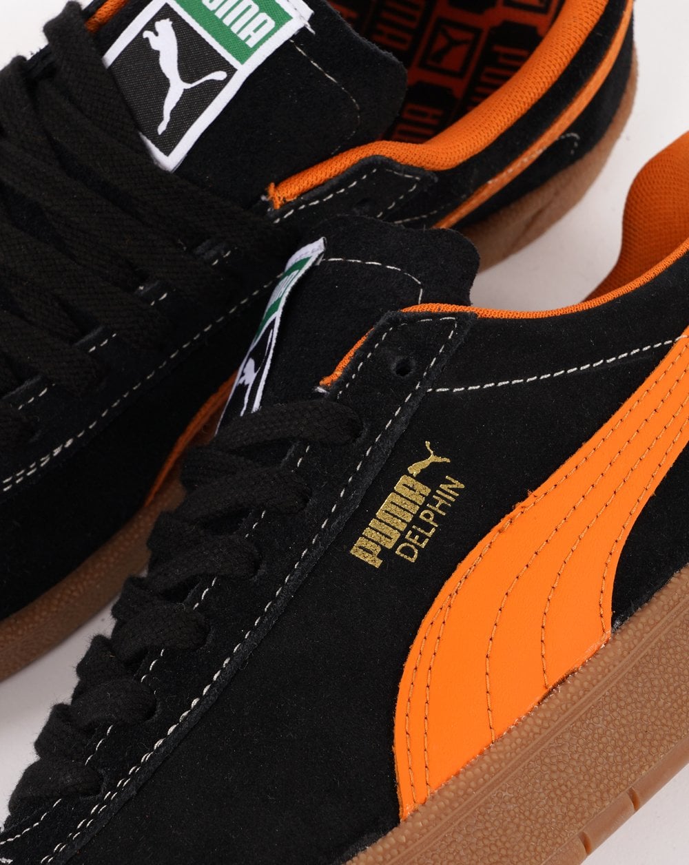 Puma Delphin Trainer Schwarz/Orange