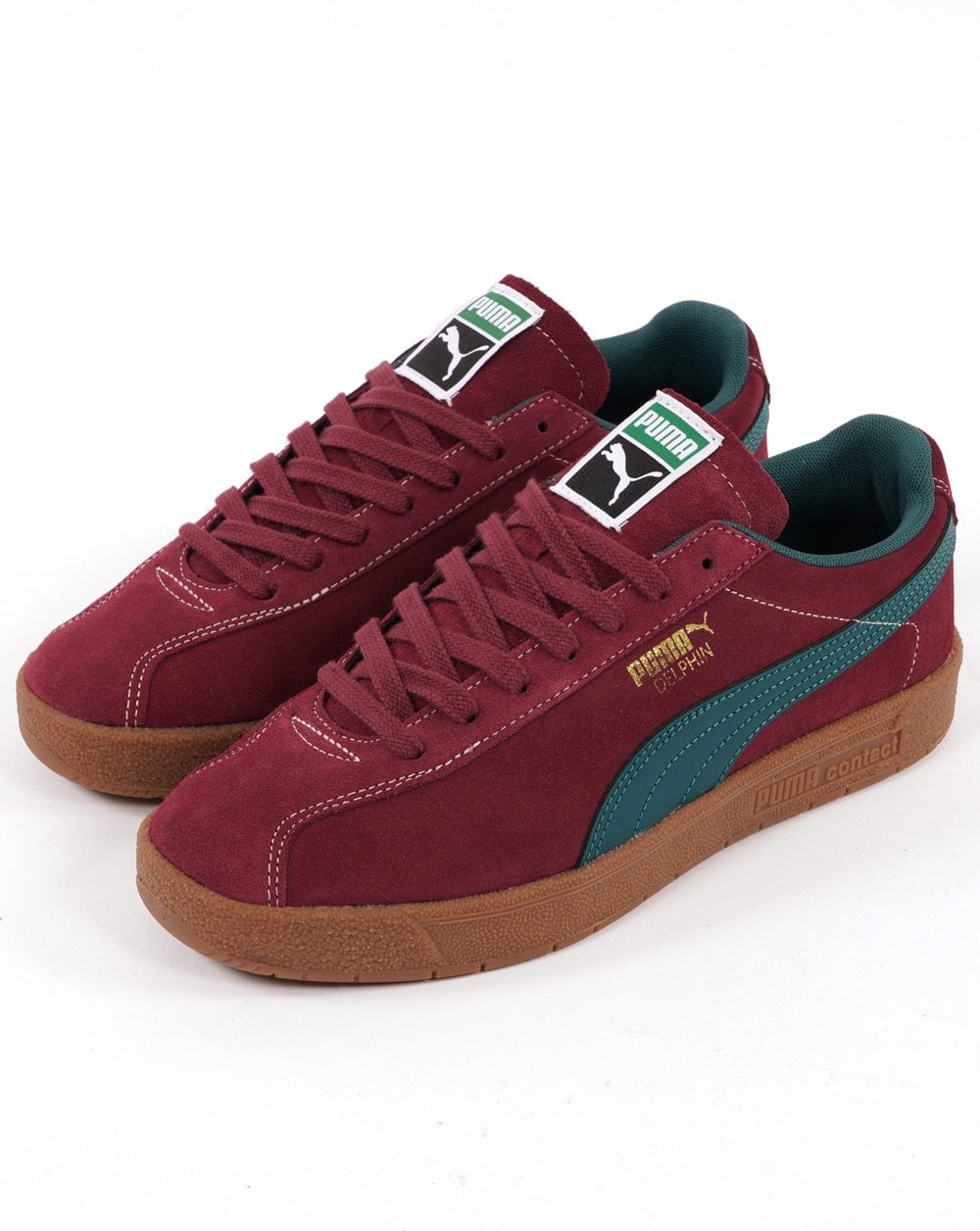 Puma Delphin Trainer Weinrot/Dunkelgrün