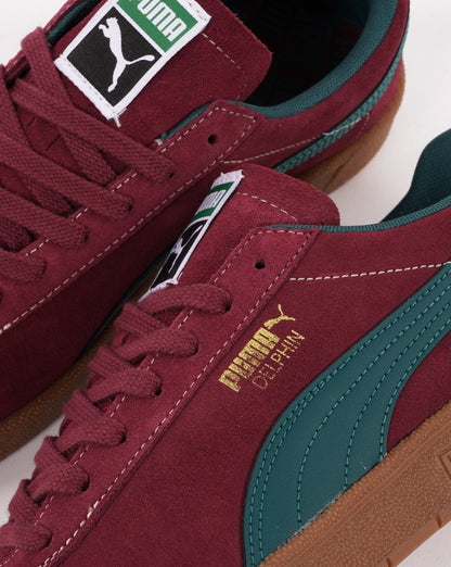 Puma Delphin Trainer Weinrot/Dunkelgrün