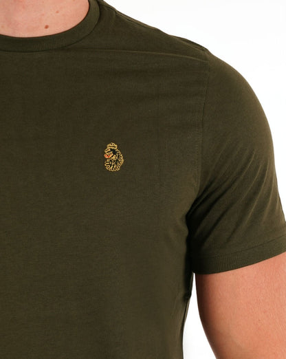 Luke TraffsT-Shirt Dunkelgrün