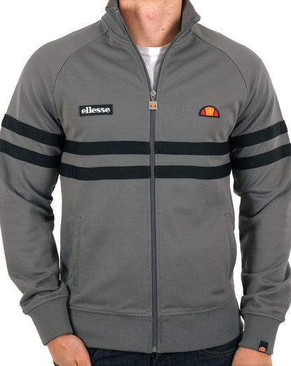 Ellesse Rimini Trainingsjacke Grau/Schwarz