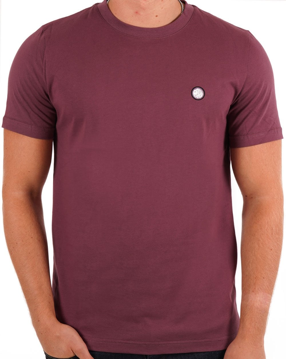 Pretty Green Mitchell T-Shirt Lila